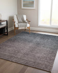 Addison Rugs Quiet Current Grey Washable Indoor-Outdoor Rug