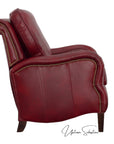 Regal Leather Power Push Button Recliner