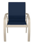 Telescope Soho Sling Stacking Outdoor Arm Chair 2PC