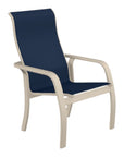 Soho Sling Stacking High Back Arm Chair