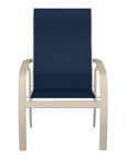 Soho Sling Stacking High Back Arm Chair