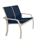 Telescope Soho Sling Stacking Two-Seater Outdoor Loveseat
