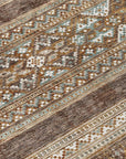 Addison Rugs Southwest Brown Washable Indoor-Outdoor Rug