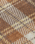 Addison Rugs Spiral Whispers Chocolate Washable Indoor-Outdoor Rug