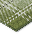 Addison Rugs Spiral Whispers Green Washable Indoor-Outdoor Rug