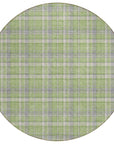 Addison Rugs Still Bloom Green Washable Indoor-Outdoor Rug