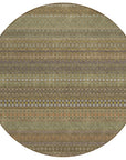 Addison Rugs Stripes Brown Washable Indoor-Outdoor Rug