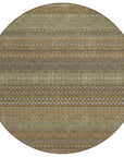 Addison Rugs Stripes Brown Washable Indoor-Outdoor Rug