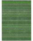 Addison Rugs Stripes Fern Washable Indoor-Outdoor Rug