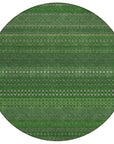 Addison Rugs Stripes Fern Washable Indoor-Outdoor Rug