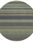 Addison Rugs Stripes Sage Washable Indoor-Outdoor Rug