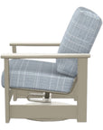 Leeward Deep Seat Swivel Hidden Motion Arm Chair