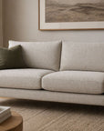 LOOMLAN Custom Upholstery Tailor S Removable Cover Fabric & Leather Loveseat