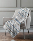Addison Rugs Tribal Diamond 50" x 70" Throw Blanket