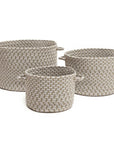 Twin River Braided Handmade Basket 3PC
