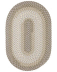 Rhody Rug Twin River Braided Oval Reversible Outdoor Rugs