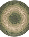 Rhody Rug Twin River Braided Round Reversible Outdoor Rugs