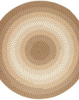 Rhody Rug Twin River Braided Round Reversible Outdoor Rugs