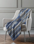 Vertical Bars 50" x 70" Throw Blanket