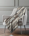 Vertical Bars 50" x 70" Throw Blanket