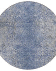Addison Rugs Vintage Blue Washable Indoor-Outdoor Rug