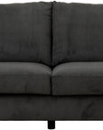 LOOMLAN Custom Upholstery Waterfall Scandinavian Minimalist Fabric Loveseat