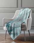 Addison Rugs Watercolors 50" x 70" Throw Blanket