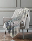 Watercolors 50" x 70" Throw Blanket
