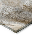 Addison Rugs Watercolors Beige Washable Indoor-Outdoor Rug