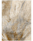 Addison Rugs Watercolors Brown Washable Indoor-Outdoor Rug