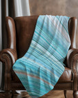 Waves 50" x 70" Throw Blanket