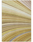 Addison Rugs Waves Brown Washable Indoor-Outdoor Rug