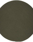 Rhody Rug Wearever Round Fade-Resistant Outdoor Rugs