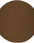 Rhody Rug Wearever Round Fade-Resistant Outdoor Rugs