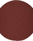 Rhody Rug Wearever Round Fade-Resistant Outdoor Rugs