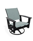 Wexler Swivel Rocker Outdoor Lounge Chair-Outdoor Accent Chairs-Telescope-LOOMLAN