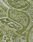 Addison Rugs Woven Blocks Green Washable Indoor-Outdoor Rug