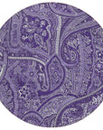Addison Rugs Woven Blocks Purple Washable Indoor-Outdoor Rug