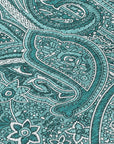 Addison Rugs Woven Blocks Teal Washable Indoor-Outdoor Rug
