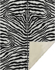 Zebra 50" x 70" Throw Blanket