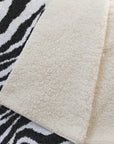 Zebra 50" x 70" Throw Blanket
