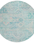Aelain Teal Washable Indoor - Outdoor Rug - LOOMLAN - LOOMLAN Rugs - Outdoor Rugs