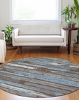 Aelaris Chocolate Washable Indoor - Outdoor Rug - LOOMLAN - LOOMLAN Rugs - Outdoor Rugs