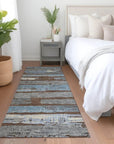 Aelaris Chocolate Washable Indoor - Outdoor Rug - LOOMLAN - LOOMLAN Rugs - Outdoor Rugs