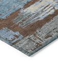 Aelaris Chocolate Washable Indoor - Outdoor Rug - LOOMLAN - LOOMLAN Rugs - Outdoor Rugs