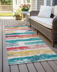 Aelaris Ivory Washable Indoor - Outdoor Rug - LOOMLAN - LOOMLAN Rugs - Outdoor Rugs