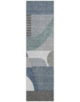 Aeleth Gray Washable Indoor - Outdoor Rug - LOOMLAN - LOOMLAN Rugs - Outdoor Rugs