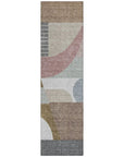 Aeleth Mocha Washable Indoor - Outdoor Rug - LOOMLAN - LOOMLAN Rugs - Outdoor Rugs