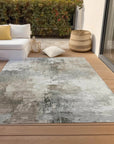Aelon Ivory Washable Indoor - Outdoor Rug - LOOMLAN - LOOMLAN Rugs - Outdoor Rugs