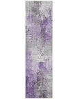 Aelon Purple Washable Indoor - Outdoor Rug - LOOMLAN - LOOMLAN Rugs - Outdoor Rugs